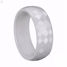 Fabricante de cerámica blanco grande modificado para requisitos particulares de la joyería del anillo